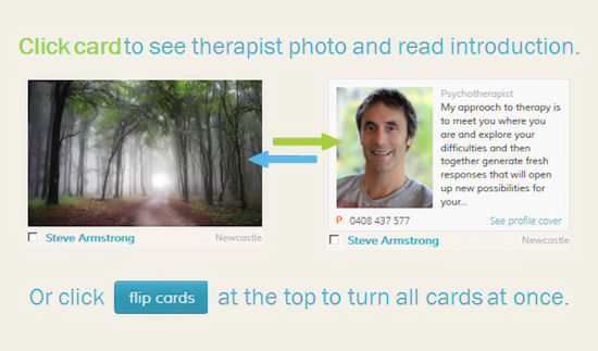 good looking therapist